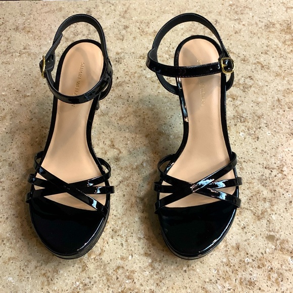 NWOT Stuart Weitzman Starla Platform Stiletto Sandals Size 7.5 - Picture 2 of 12